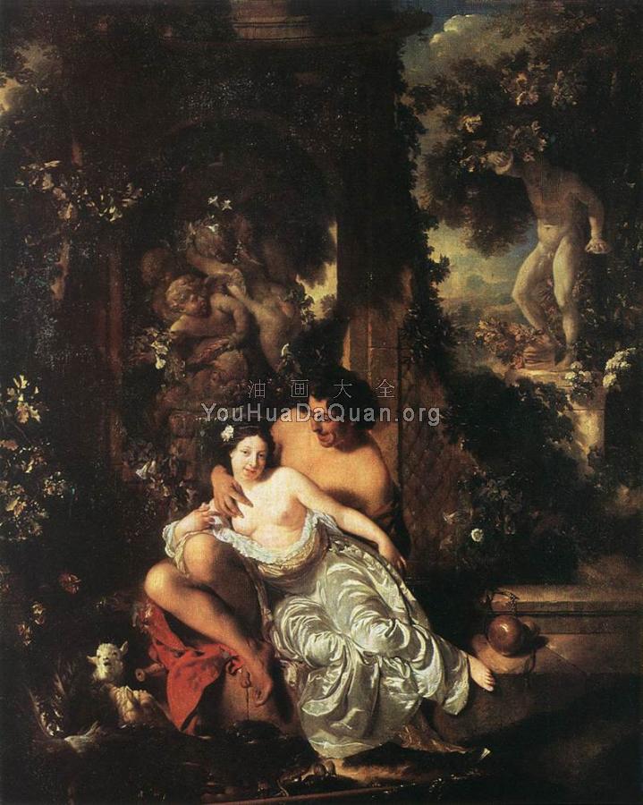 Scene with Shepherd - 阿德里安·凡·德·韦夫